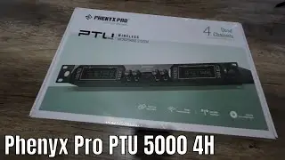 Phenyx Pro PTU 5000 4H  UHF Fixed Frequency Quad Wireless Microphone 🔴 𝓙𝓓 𝓥𝓪𝓹𝓮𝓼 𝓓𝓲𝓮 𝓟𝓸𝓼𝓽 𝔀𝓪𝓻 𝓭𝓪