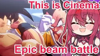 IRyS Reacts to the Ultimate Rivalry: Goku vs. Vegeta! (Great Ape Transformation)