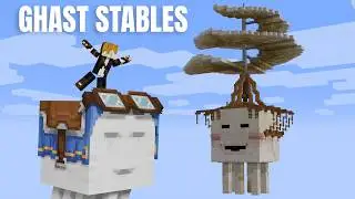 I Built a Happy Ghast Stable in Minecraft | BraaiPie SMP EP8