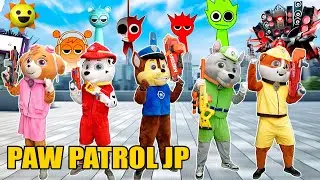 🐶パウ・パトロールがスプランキーと対決！勝つのはどっち！？🔥
