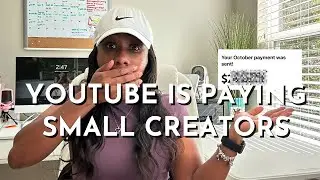 How Much YouTube Paid Me This Month as a Small Creator