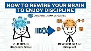 How to Rewire Your Brain to Enjoy Discipline | Dopamine Detox Explained