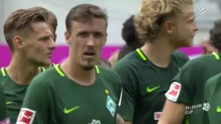 Telekom Cup 2017 - B. M´gladbach - Werder Bremen Elfmeterschießen