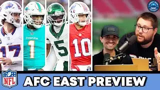 Can the Patriots sneak into the playoffs? (AFC East Preview + Rankings)