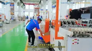 Fland  photos of the workshop of the inner threaded copper tube products of the evaporator condenser
