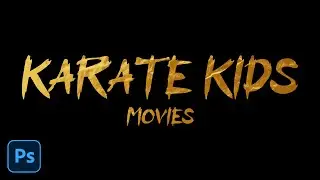Create a Simple Gold Text Using Clipping Mask in Photoshop