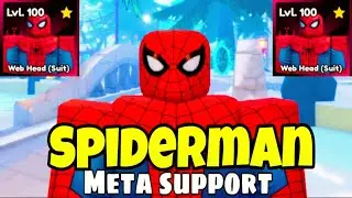 Spiderman *META SUPPORT* In Ultimate Tower Defense