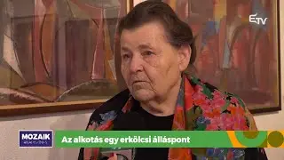 Az alkot&aacute;s egy erk&ouml;lcsi &aacute;ll&aacute;spont &ndash; Mozaik