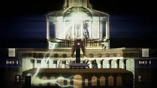 WIRELESS ELECTRICITY trailer 2014 video mapping Circle of lights Moscow
