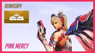 Overwatch 2 - Pink Mercy Gameplay | Runasapi Map (Season 11)