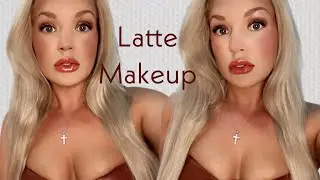 ASMR CHIT CHAT GET READY WITH ME🤎☕️LATTE MAKEUP LOOK🤎