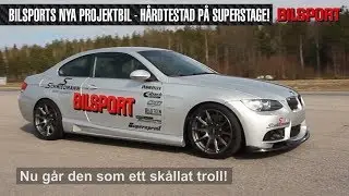 Bilsports projektbil trimmad av Schmiedmann testad i Superstage (Bilsport 7/2018)