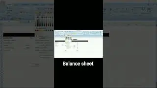 How to create balance sheet in excel #excel #tally #tallyprimefullcourse