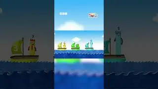 Numberblocks: Five Little Boats | Learn to Count from 1 to 5 | Fun Maths for Kids | CBeebies #shorts