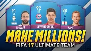 MAKE MILLIONS OF COINS WITH NO RISK! (FIFA 17 Ultimate Team Trading/Investing Method)