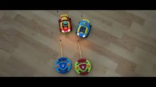 PREXTEX Toddler Remote Control Car, 2pk   Two Cartoon RC Cars Review