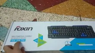 Foxin multimedia combo keyboard and mouse