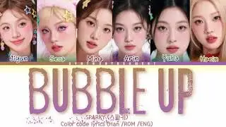 SPARKY (스파키)- BUBBLE UP! -COLOR CODE LYRICS (HAN/ROM /ENG )-(AI ORIGINAL K-POP IDOL)
