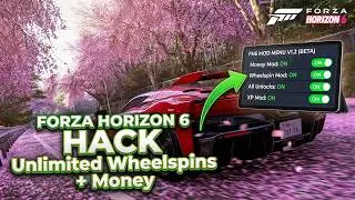 Forza Horizon 6 HACK | FH 6 Cheat-Menu | Forza 6 Mod Menu 2026 | MONEY GLITCH + Unlimited WheelSpins