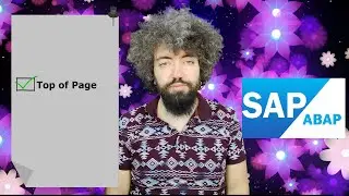 SAP ABAP Eğitimi 58 - OO ALV Top of Page