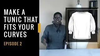 Puff Sleeve Tunic - How To Make The Pattern | Cover Me Chic | Episode 2