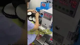 Notebook Automatic Gluing And Folding Machine Leather Edge Foldi