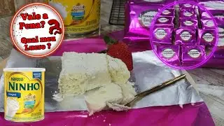 NUVEM DE LEITE NINHO / BOLO GELADO EMBRULHADO NO PAPEL ALUMÍNIO / NINGUÉM RESISTE / FAÇA E VENDA 💰