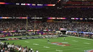 Super Bowl LVI LA Rams Final Touchdown & Field Goal