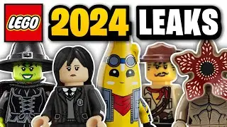 LEGO Fall 2024 Set Leaks - WEDNESDAY, Wicked, Fortnite, DnD Minifigures & MORE!