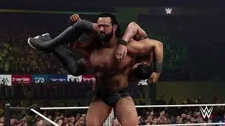 WWE 2K25 BEST FIGHT! 🔥 Dhrev Mcintyre | Extreme Rules INSANE Moments & EPIC Finisher Showcase