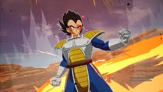 Sparking Zero winning with the Sayian Saga characters