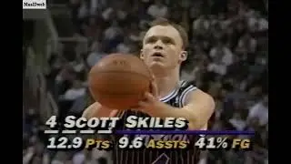 Scott Skiles 25 Points 5 Ast @ Suns, 1993-94.