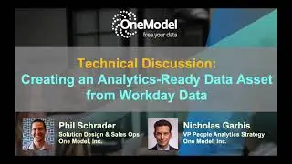 One Model for Workday - Technical Overview