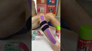 How to relieve overload of the tibialis anterior muscle using Temtex Kinesiology Tape.🏃&zwj;♂️