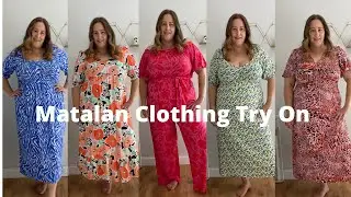 MATALAN Size 18 Plus-size clothes try on