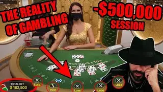 Losing $500,000 Playing BlackJack | HighStakes | Roshtein