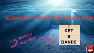 Describe a puzzle game you have played # cuecard #Kanchpreet