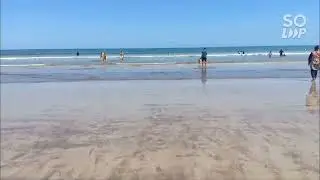 البحر هربان في مدينة الجديدة الرمال الذهبية والمياه الصافية والأمواج الهادئة ❤
