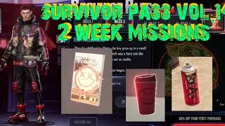 new state mobile 🤩 survivor pass vol.14 second week missions 🥰миссии 2 недели 😊все локации