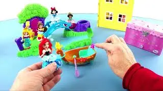 Disney Princess Little Kingdom Ariels Floating Dreams Boat  Toy Store Top Toyplayyoutube com
