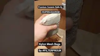 *Adding Premium Ceramic Balls To Juwel BIO Force Filter* #ceramic #meshbag #filter #bacteria #juwel
