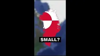 Greenland Is Actually SMALL...