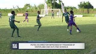 PETRA CO-DIRECTOR IMPRESSED BY PROGRESS OF HINTERLAND AND OUTLYING SCHOOLS