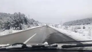 Nallıhan’da Kar