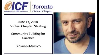 June 17, 2020 Community Building for Coaches, Giovanni Marsico