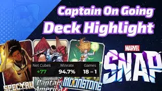 I'm Back! Spectrum Sam Wilson Moonstone On Going to start the climb! Marvel SNAP Deck Highlight