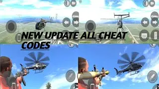 New update all cheat code in Indian bike driving 3d police helicopter new village city 😱