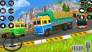 Mountain Heavy Cargo Truck Uphill Drive e#1 - Indian Offroad Truck Driving - Android Gameplay