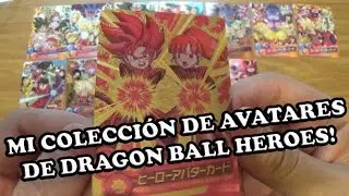 Dragon Ball Heroes Avatar Collection - Mi colección de Avatares del juego. Unboxing!!