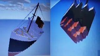 Lucky Durps queen mary animation but 1:1 scale model | fictional sinking ships episode one
